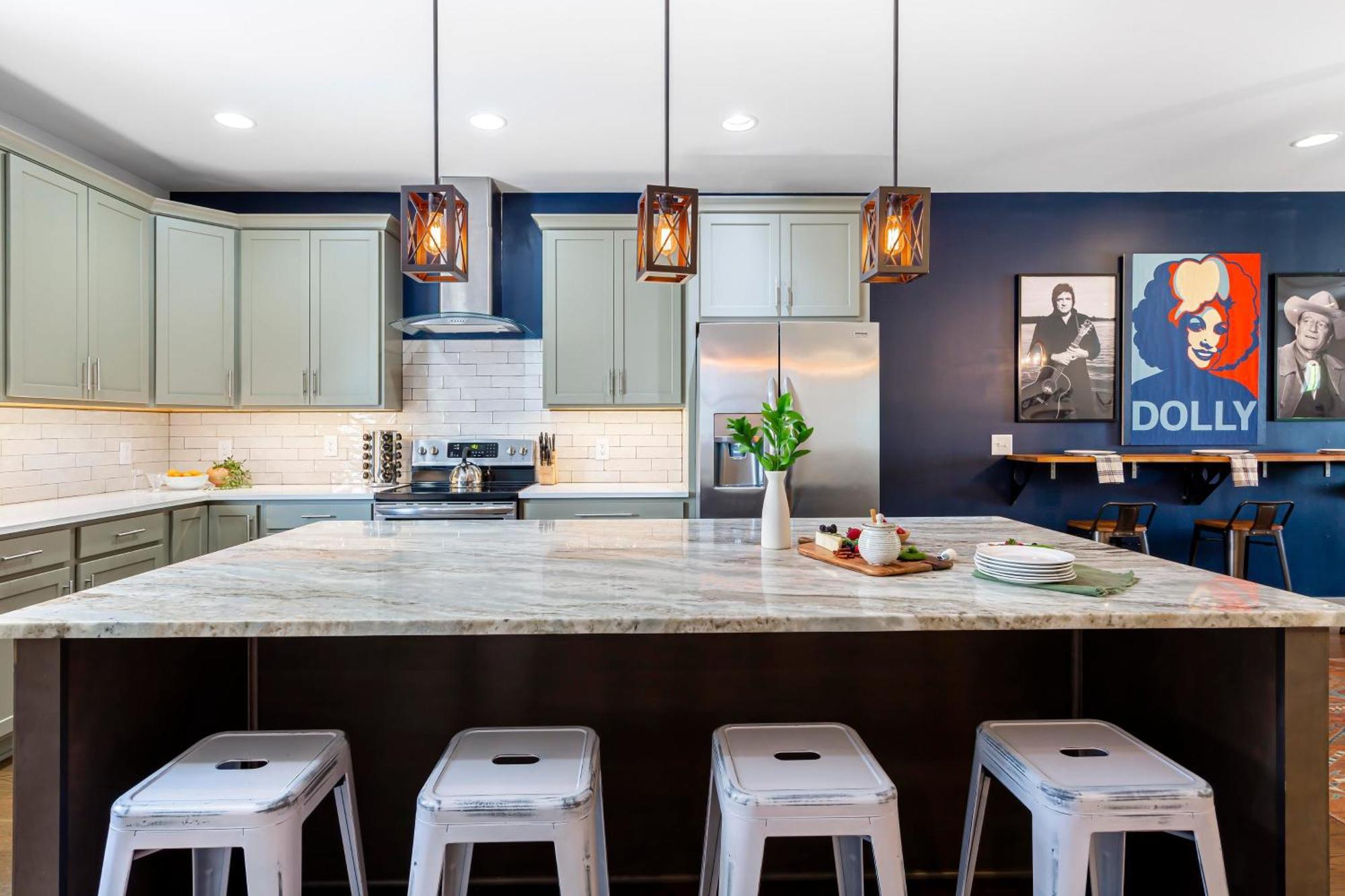 Waverly By Avantstay Nashville-Inspired Townhome W Luxury Kitchen Pool Table المظهر الخارجي الصورة